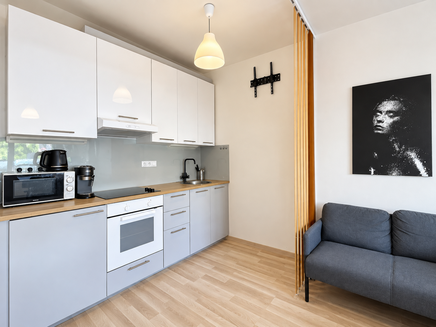 Pronájem bytu 1+kk, 35 m2, Kamýk